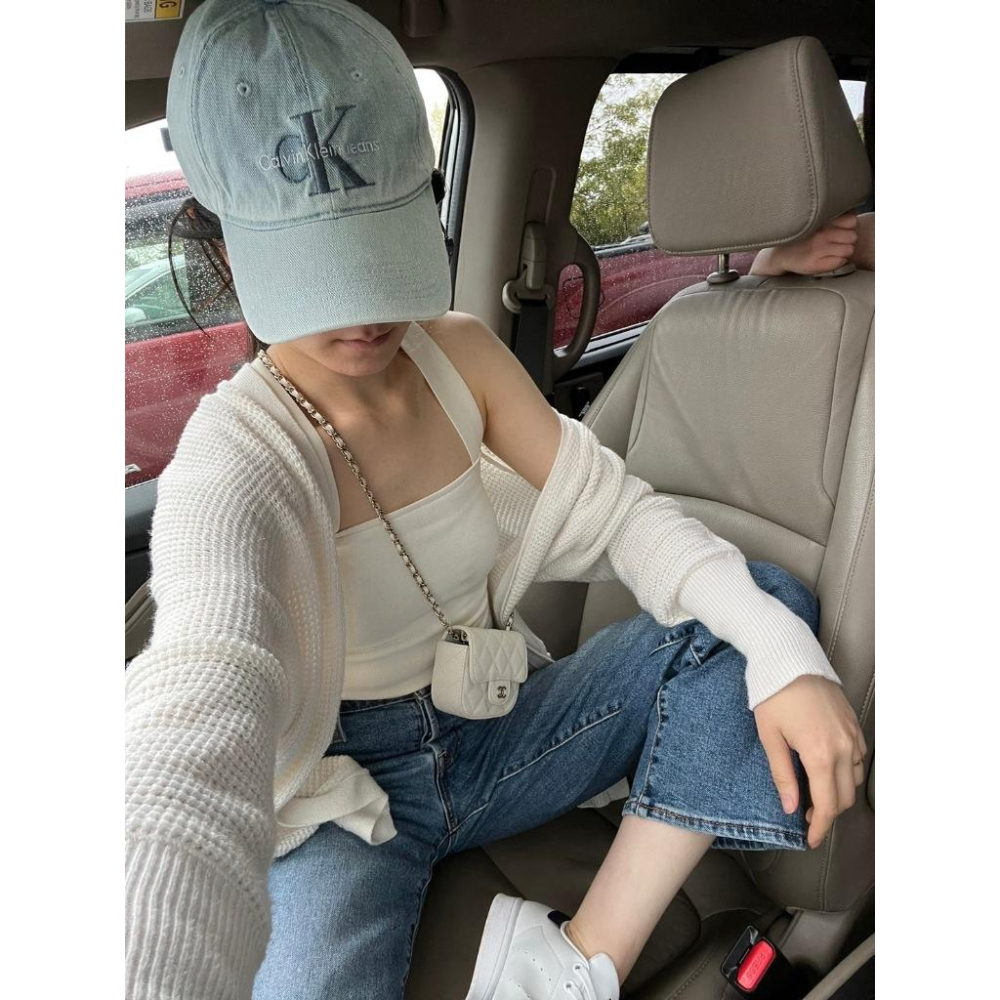 [S.E美國代購] Calvin Klein CK 經典logo 帽子 老帽 棒球帽 情侶帽 鴨舌帽 單寧 牛仔-細節圖8