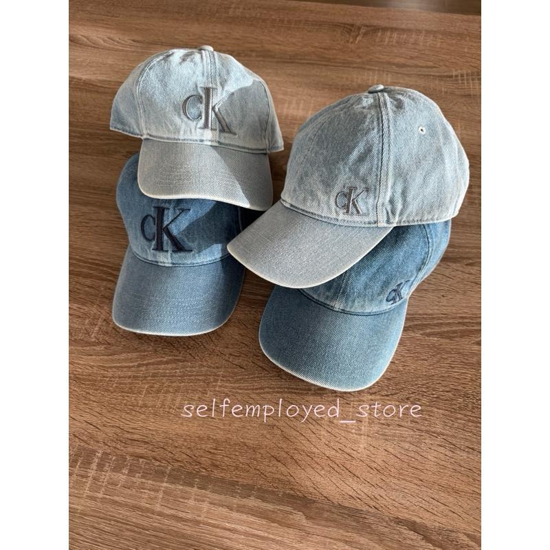 [S.E美國代購] Calvin Klein CK 經典logo 帽子 老帽 棒球帽 情侶帽 鴨舌帽 單寧 牛仔-細節圖11