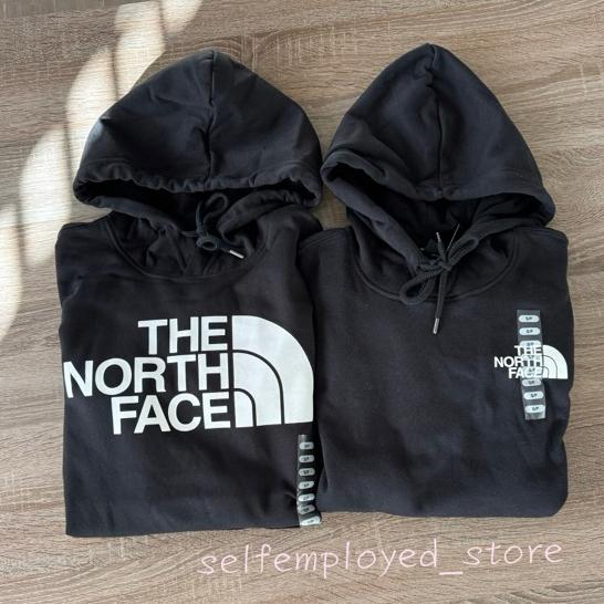 [SE美國代購]  The North Face 北臉 經典小logo帽T 背後大logo 連帽踢 純棉 內刷毛 情侶-細節圖3