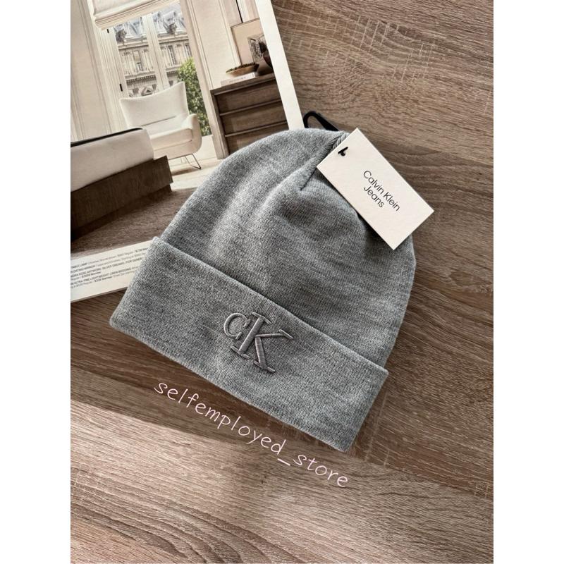 ［S.E美國代購］Calvin Klein CK 經典大logo 毛帽 針織帽 毛線帽 秋冬限定 男女通用 保暖-細節圖4