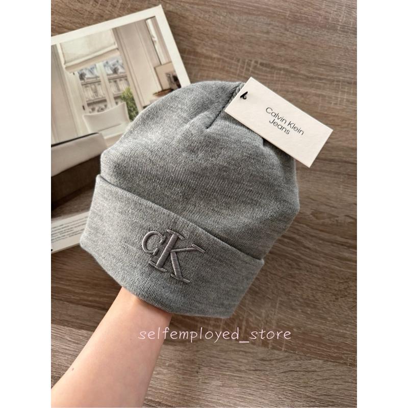 ［S.E美國代購］Calvin Klein CK 經典大logo 毛帽 針織帽 毛線帽 秋冬限定 男女通用 保暖-細節圖5