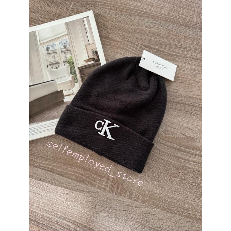 ［S.E美國代購］Calvin Klein CK 經典大logo 毛帽 針織帽 毛線帽 秋冬限定 男女通用 保暖-細節圖7