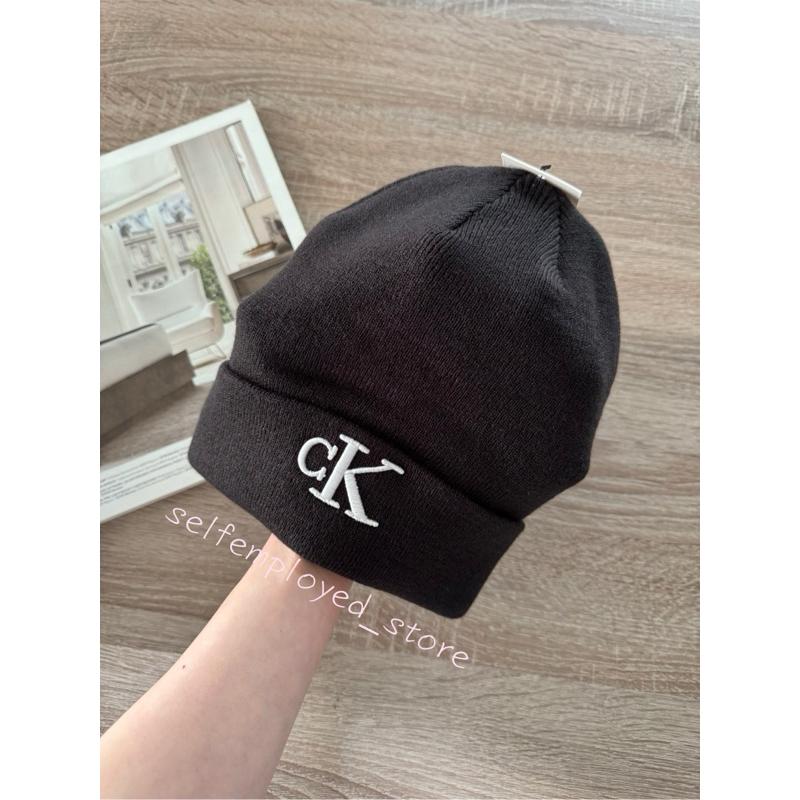 ［S.E美國代購］Calvin Klein CK 經典大logo 毛帽 針織帽 毛線帽 秋冬限定 男女通用 保暖-細節圖8