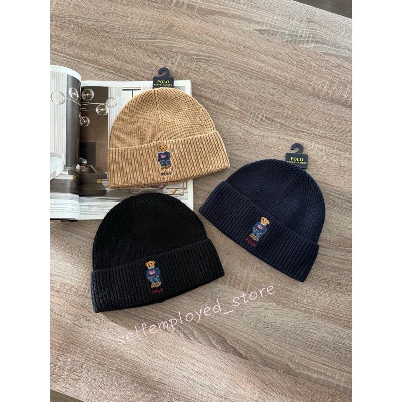 ［S.E美國代購］Ralph Lauren polo bear經典小熊 毛帽 針織帽 毛線帽 秋冬限定 男女通用 保暖-細節圖2