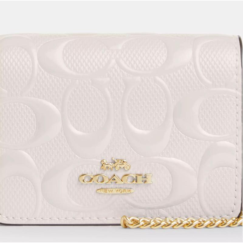 [S.E美國代購］Coach 小廢包 斜背包 鏈條包 小包 零錢包-細節圖9
