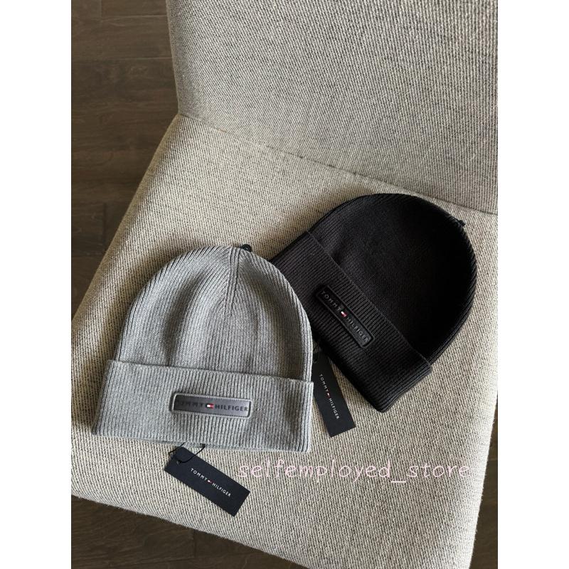 [S.E美國代購］TOMMY HILFIGER 湯米 經典logo刺繡毛帽 針織帽 毛線帽 男女通用 秋冬限定 保暖-細節圖3