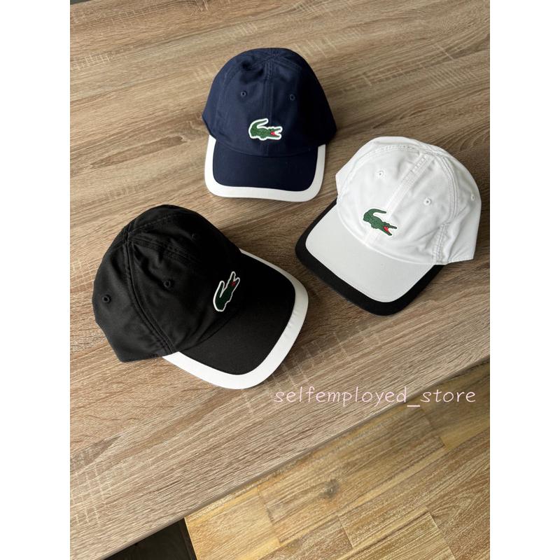 [S.E美國代購] Lacoste 小鱷魚 帽子 老帽 棒球帽 遮陽帽 高帽 新款-細節圖2