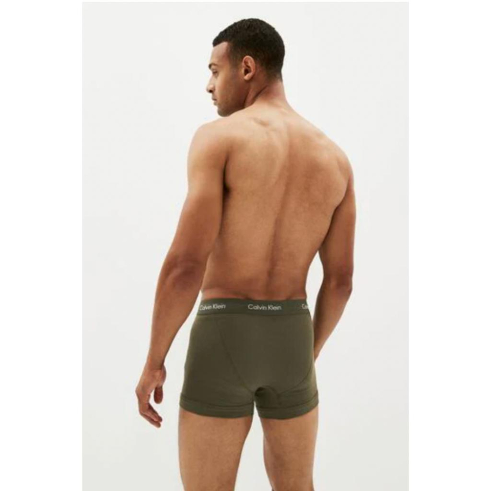 ［S.E美國代購］Calvin Klein CK  男生四角內褲 透氣棉質 彈力 舒適 合身 平口內褲（三入組）-細節圖6