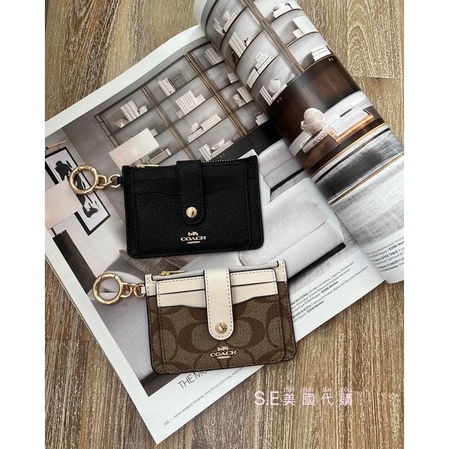 ［S.E美國代購］Coach 鑰匙圈鈕扣卡夾 證件夾 零錢包 卡夾-細節圖2