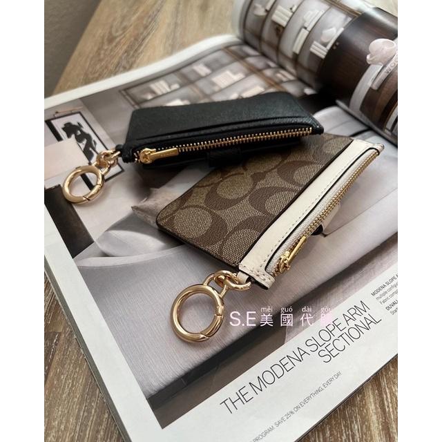 ［S.E美國代購］Coach 鑰匙圈鈕扣卡夾 證件夾 零錢包 卡夾-細節圖3