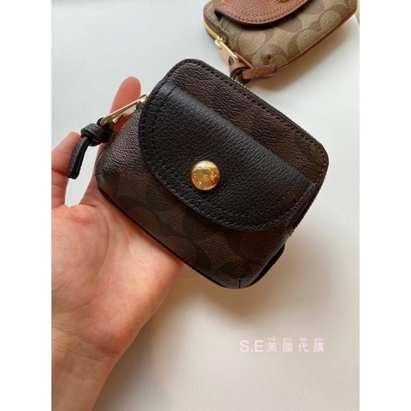 [S.E美國代購］Coach Pennie 零錢包 鑰匙圈 小包-細節圖3