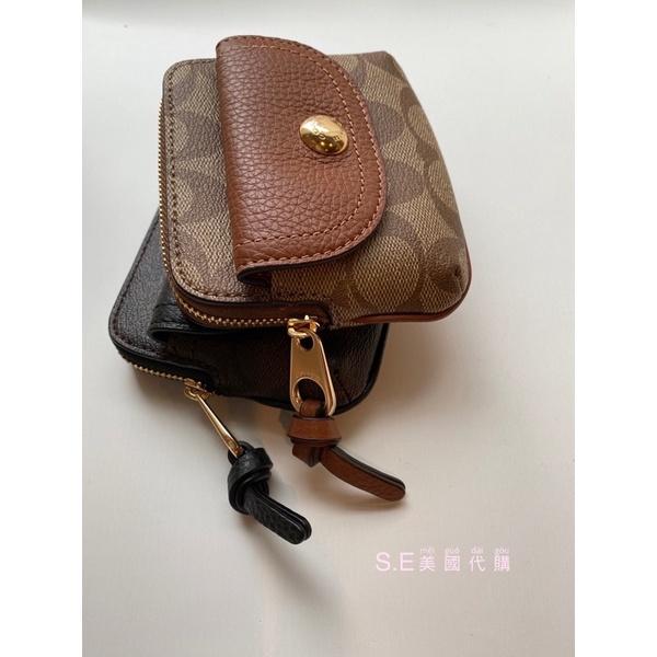 [S.E美國代購］Coach Pennie 零錢包 鑰匙圈 小包-細節圖4