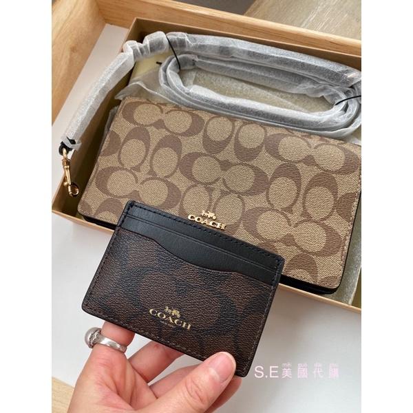 [S.E美國代購］Coach Anna掀蓋式背包禮盒 聖誕節限定 斜背包 小包 掀蓋包-細節圖4