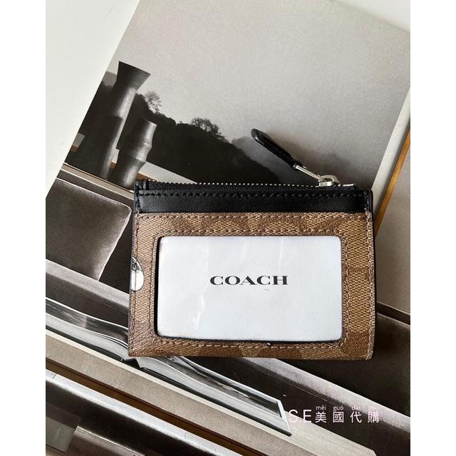 ［S.E美國代購］Coach 鑰匙圈零錢包 卡夾 Peanuts聯名款-細節圖3