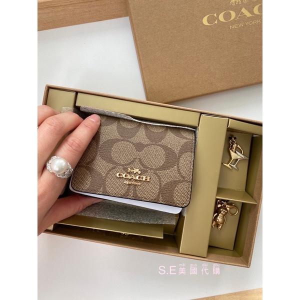 ［S.E美國代購］Coach小廢包禮盒 聖誕節限定 小包 斜背包-細節圖2