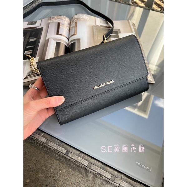 [S.E美國代購］Michael Kors MK 翻蓋WOC 附可拆式手拿 斜背包 鏈條包-細節圖2