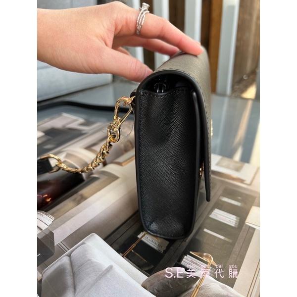 [S.E美國代購］Michael Kors MK 翻蓋WOC 附可拆式手拿 斜背包 鏈條包-細節圖7