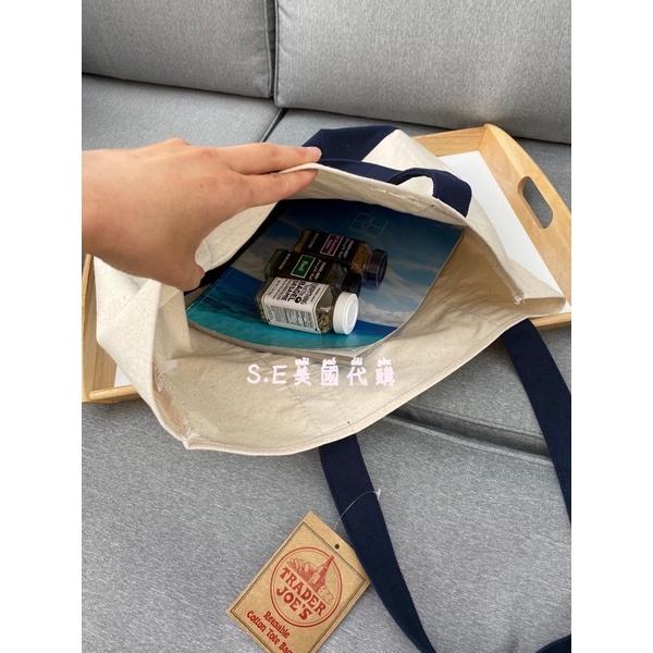 ［S.E美國代購］Trader Joe’s TJ 托特包 購物袋 帆布袋 環保袋 收納袋 美國超市限定-細節圖3