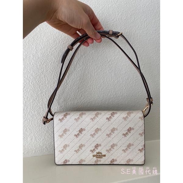 ［S.E美國代購］Coach 白馬車 斜背包 側背包 Anna掀蓋式包包 小包-細節圖2
