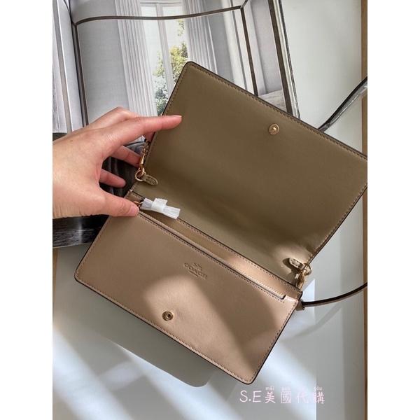 ［S.E美國代購］Coach 白馬車 斜背包 側背包 Anna掀蓋式包包 小包-細節圖5