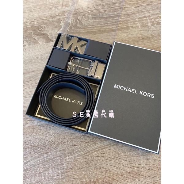 ［S.E美國代購］Michael Kors MK 皮帶禮盒 雙面皮帶卡夾禮盒 送禮 限量-細節圖2