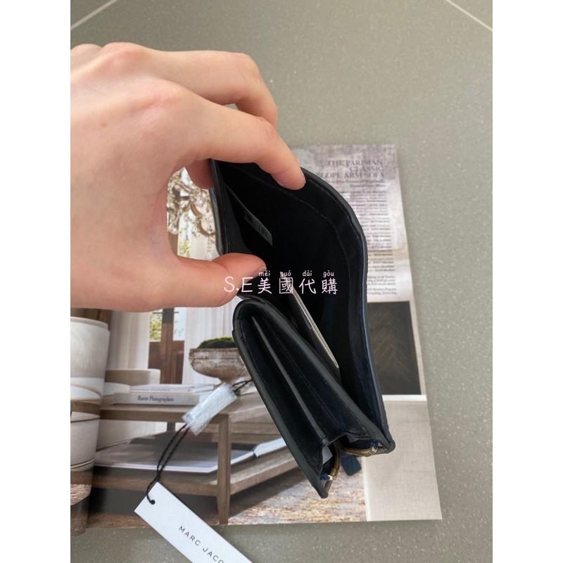 ［S.E美國代購］Marc Jacobs MJ中夾 鈕釦式中夾 對開中夾 拉鍊 零錢袋 荔枝皮 防刮-細節圖5