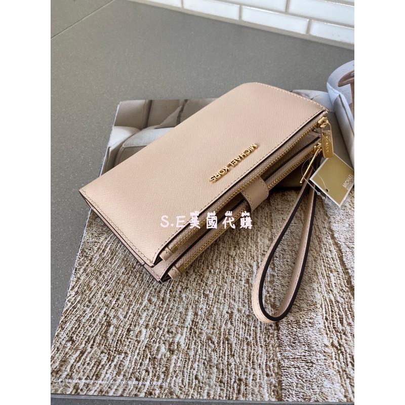 ［S.E美國代購］Michael Kors MK多功能手拿包 手拿錢包 防刮皮革 皮夾 可放手機-細節圖2