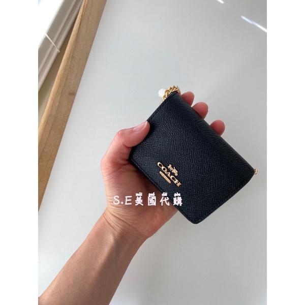 ［S.E美國代購］Coach 小廢包 斜背包 鏈條包 小包 零錢包-細節圖4
