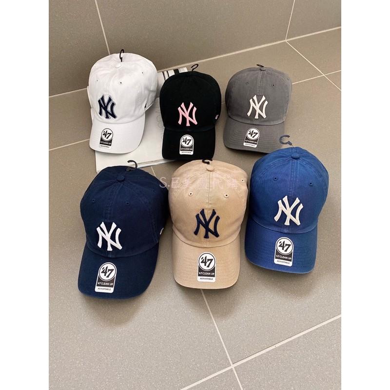 ［S.E美國代購］47 MLB NBA 大聯盟 帽 老帽 棒球帽 洋基帽 情侶帽-細節圖2