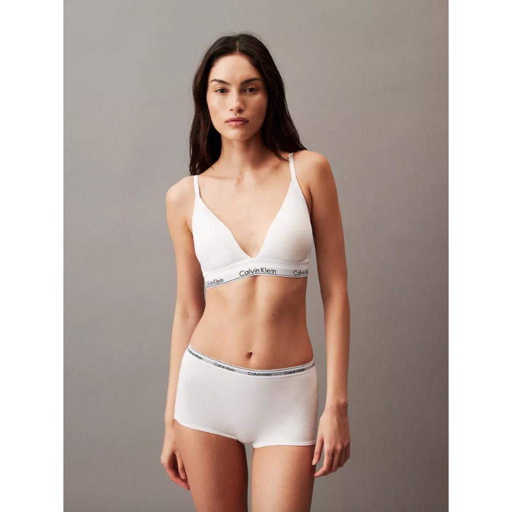 [S.E美國代購]Calvin Klein CK 女生四角褲 女性平口褲 內褲 高彈力 棉質 經典logo-細節圖7