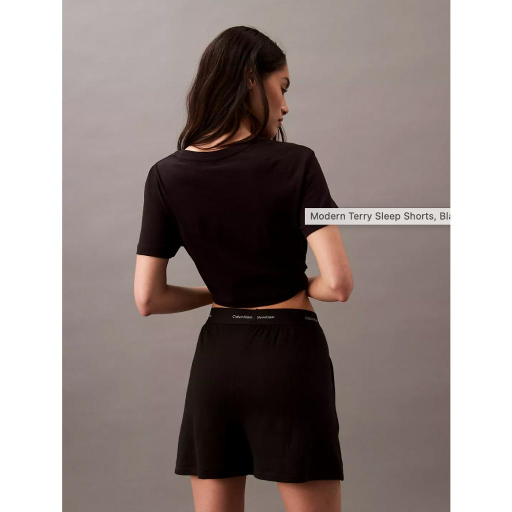[S.E美國代購]Calvin Klein CK短褲 短袖棉褲 運動短褲 睡褲 純棉 居家 超舒服 黑色 灰色-細節圖6