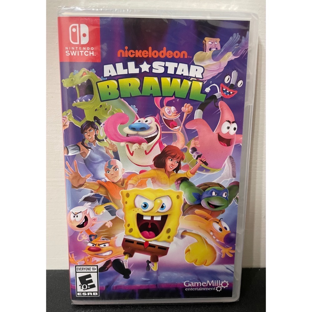 【全新Switch遊戲片】NS 尼克卡通全明星集結大亂鬥 全明星大亂鬥 海綿寶寶 NICKELODEON ALL 中文版 - Switch遊戲 ...
