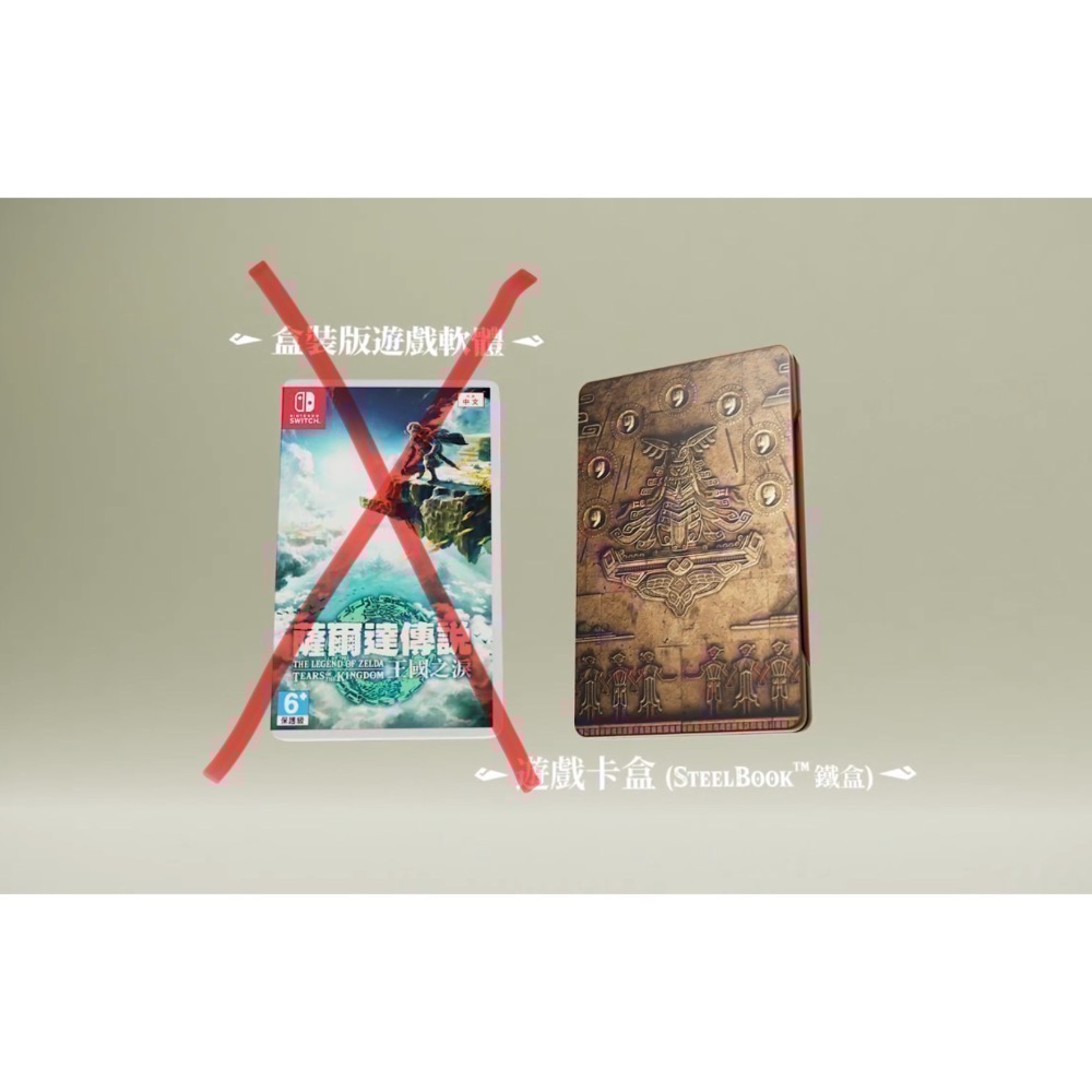 【全新Switch豪華版】可用折價券 NS 王國之淚豪華版 無遊戲 王國之淚典藏版 Switch限定版 中文版-細節圖4