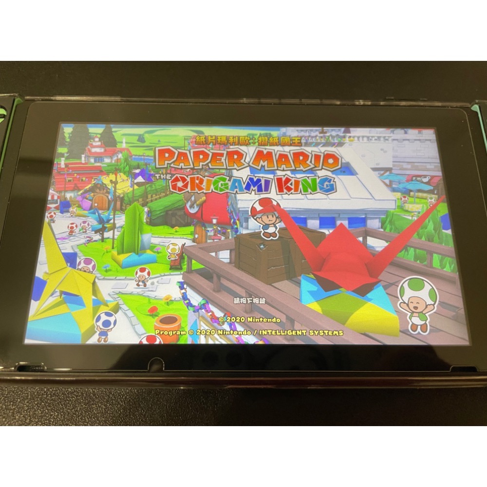【二手Switch遊戲片】NS 紙片瑪利歐 摺紙國王 紙片瑪利歐摺紙國王 瑪利歐 馬力歐 Switch遊戲 中文版-細節圖5
