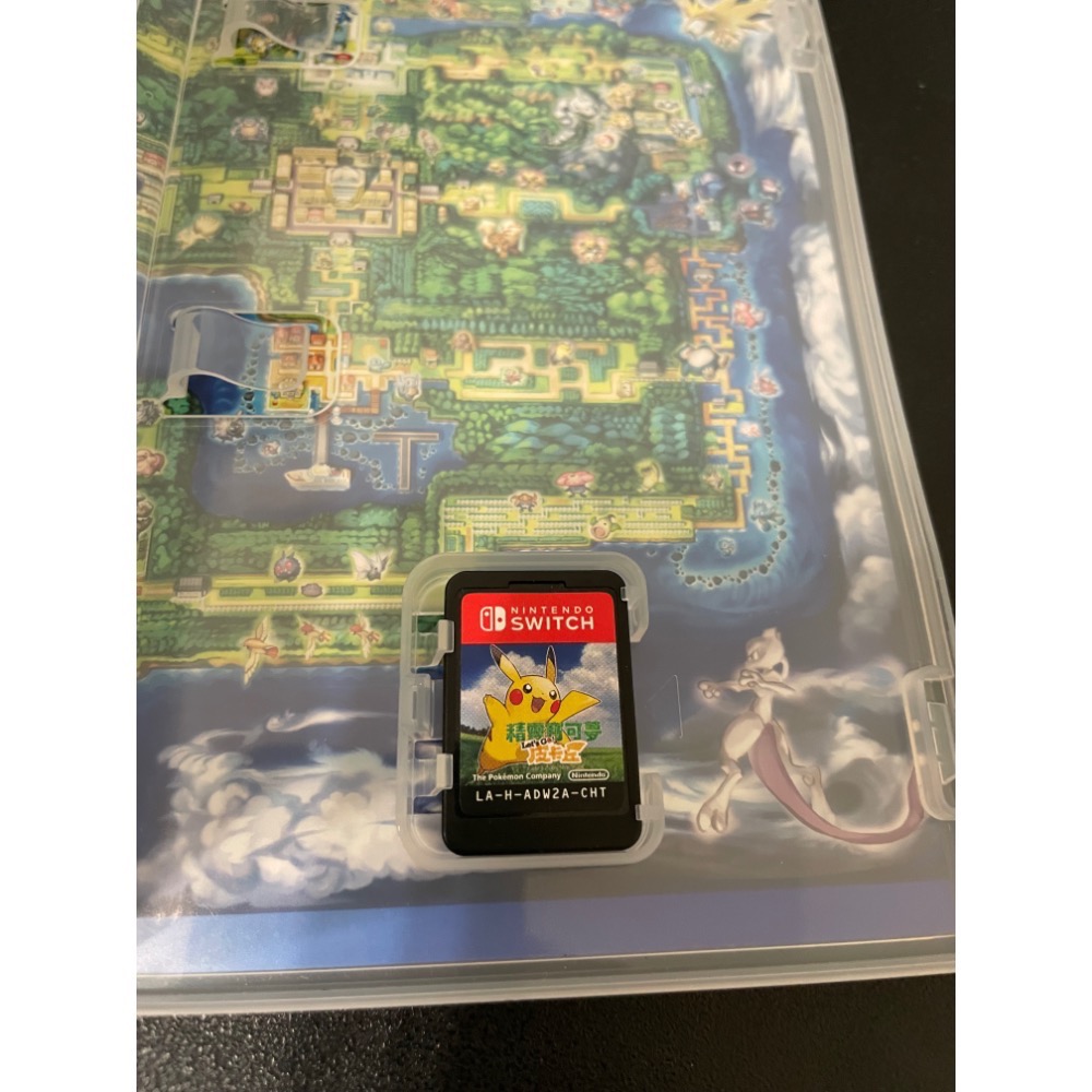 【二手Switch遊戲片】可用折價券 NS 精靈寶可夢皮卡丘 寶可夢let’s go 皮卡丘 Switch遊戲 中文版-細節圖3
