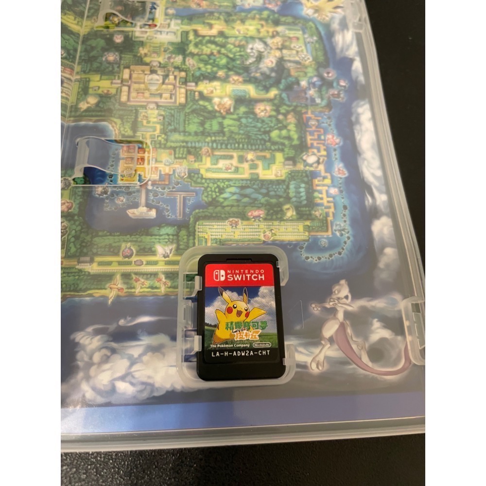 【二手Switch遊戲片】可用折價券 NS 精靈寶可夢皮卡丘 寶可夢let’s go 皮卡丘 Switch遊戲 中文版-細節圖3