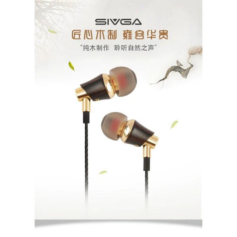 SIVGA  斯唯嘉 M005木制單元動圈耳機入耳式電腦手機HIFI重低音帶麥線控 原廠公司貨-細節圖7