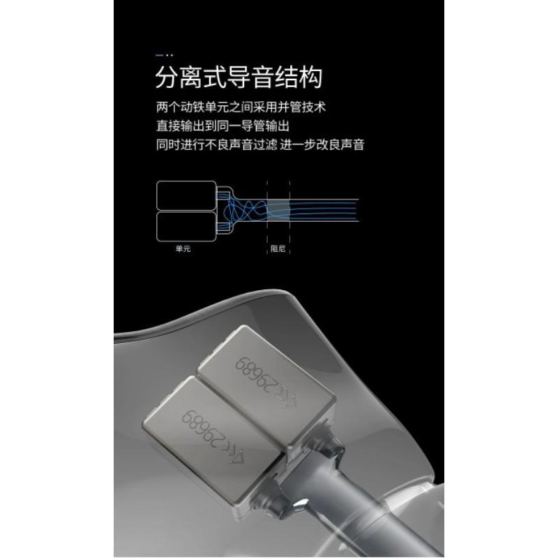 橘子耳機 1圈3鐵  1圈6鐵 全透明腔體 公模hifi耳機動鐵8單元 14單元   圈鐵性價塞 代理公司貨-細節圖5