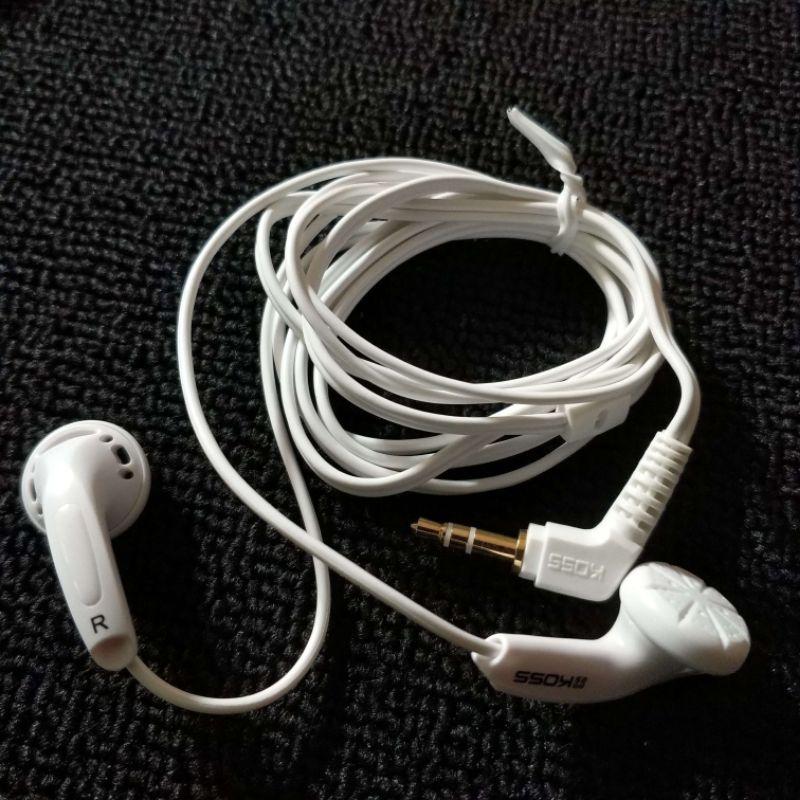 正品 高斯 KOSS 庫存 MX500平頭耳塞式耳機三頻均衡低音HIFI手機通用 附實心海棉2對 收納袋-細節圖6