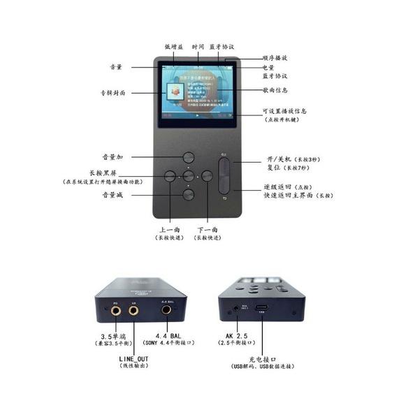 F.AUDIO T3 尋聲 KS01解碼耳放 OLED顯示小尾巴 FA4 飯盒4 雙ES9038Q2M fa3s-細節圖7