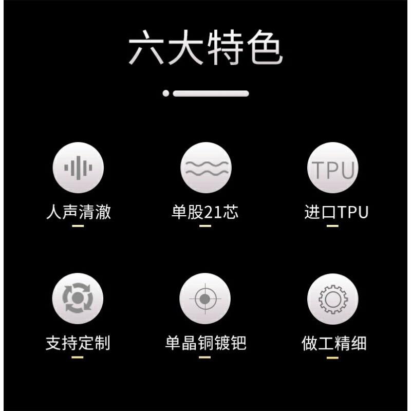 扬仕 日蝕 耳機升級線單晶銅鍍鈀 Fitear T9iE se846 Minor 榭蘭圖n5005 z1r 代理公司貨-細節圖6