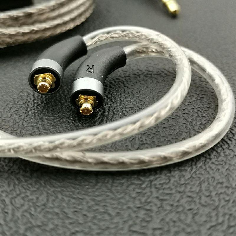 鐵氟龍鍍銀发燒耳機升級線 MMCX插針線 3.5單端 2.5平衡升級線-細節圖4