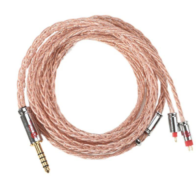 五十弦 Copper π萬隆7N單晶銅upocc平衡耳機線0.78mmcx升級線 代理公司貨-細節圖4