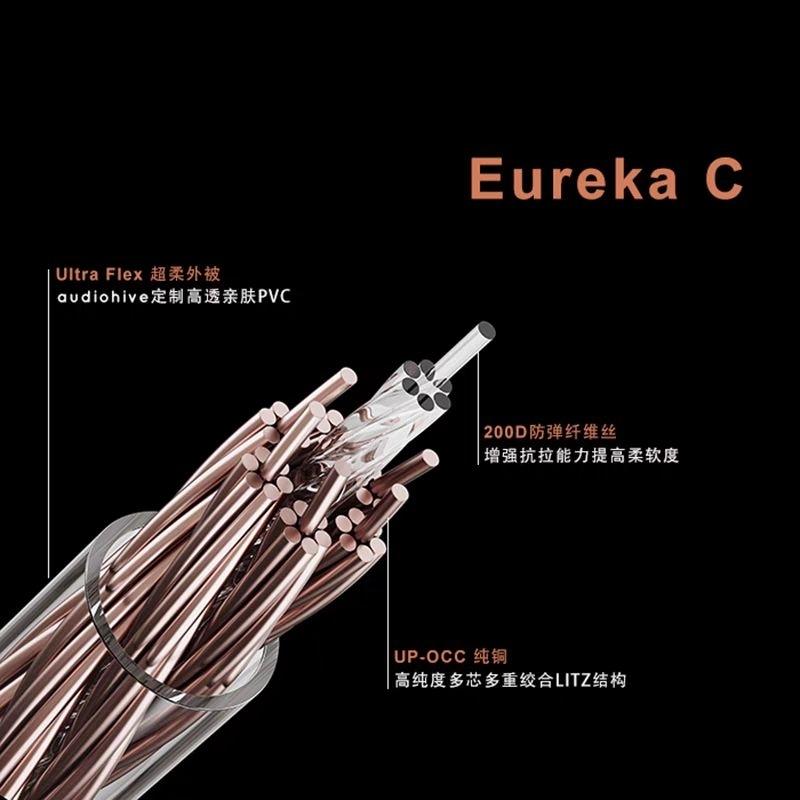 新加坡 audiohive Morandi 莫蘭迪 單晶銀 單晶銅 EUREKA 系列冷凍版單晶銅鍍銀耳機升級線-細節圖7