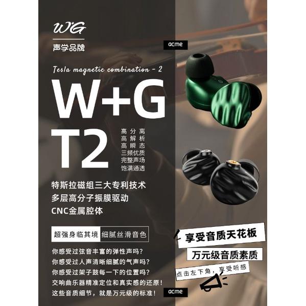 iBasso艾巴索 IT05 鉻納米振膜 W+G T2pro T2 高解析HIFI發燒耳機特斯拉雙磁雙腔體 臺灣本地保固-細節圖6