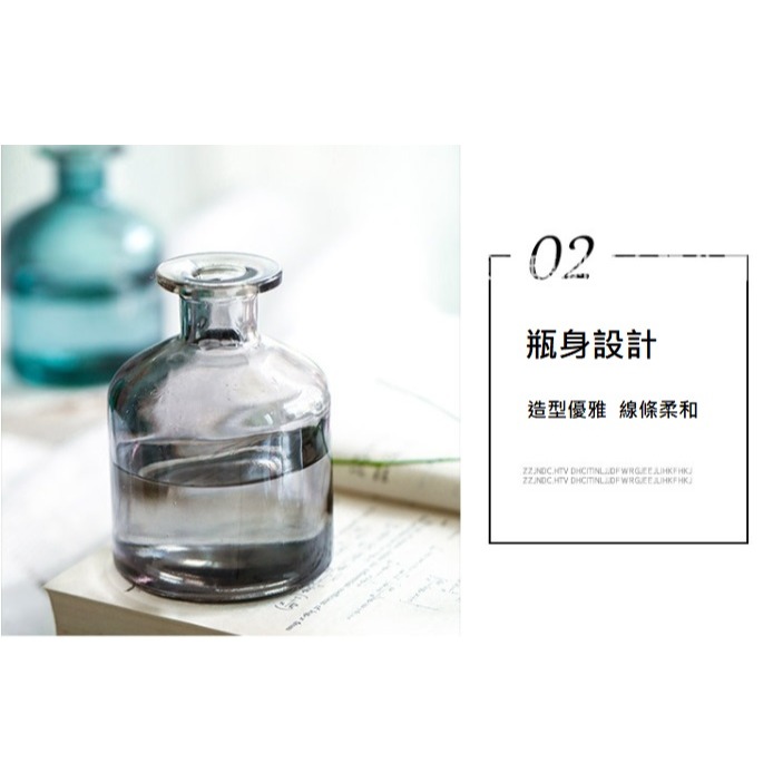 【巨路生活】彩色透明玻璃花瓶 小口玻璃瓶-細節圖6