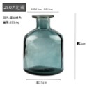 【巨路生活】彩色透明玻璃花瓶 小口玻璃瓶-規格圖11