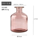 【巨路生活】彩色透明玻璃花瓶 小口玻璃瓶-規格圖11