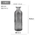 【巨路生活】彩色透明玻璃花瓶 小口玻璃瓶-規格圖11