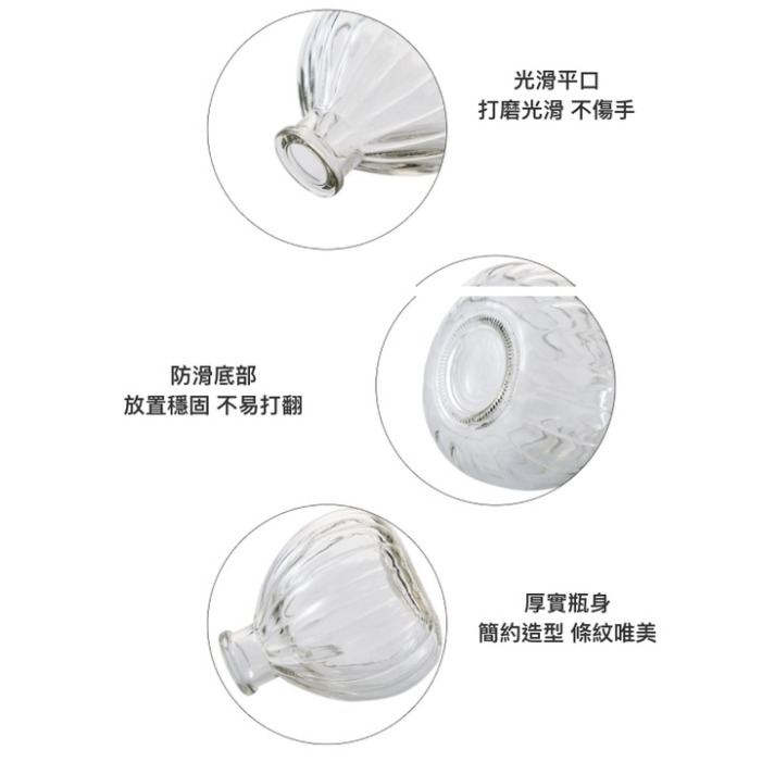 【巨路生活】迷你花瓶 小花瓶 水培植物花瓶-細節圖2